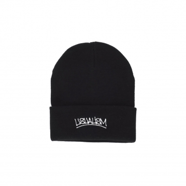 cappello uomo usualism beanie BLACK