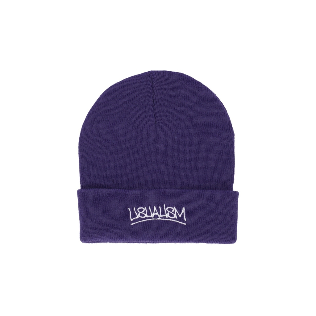 cappello uomo usualism beanie PURPLE