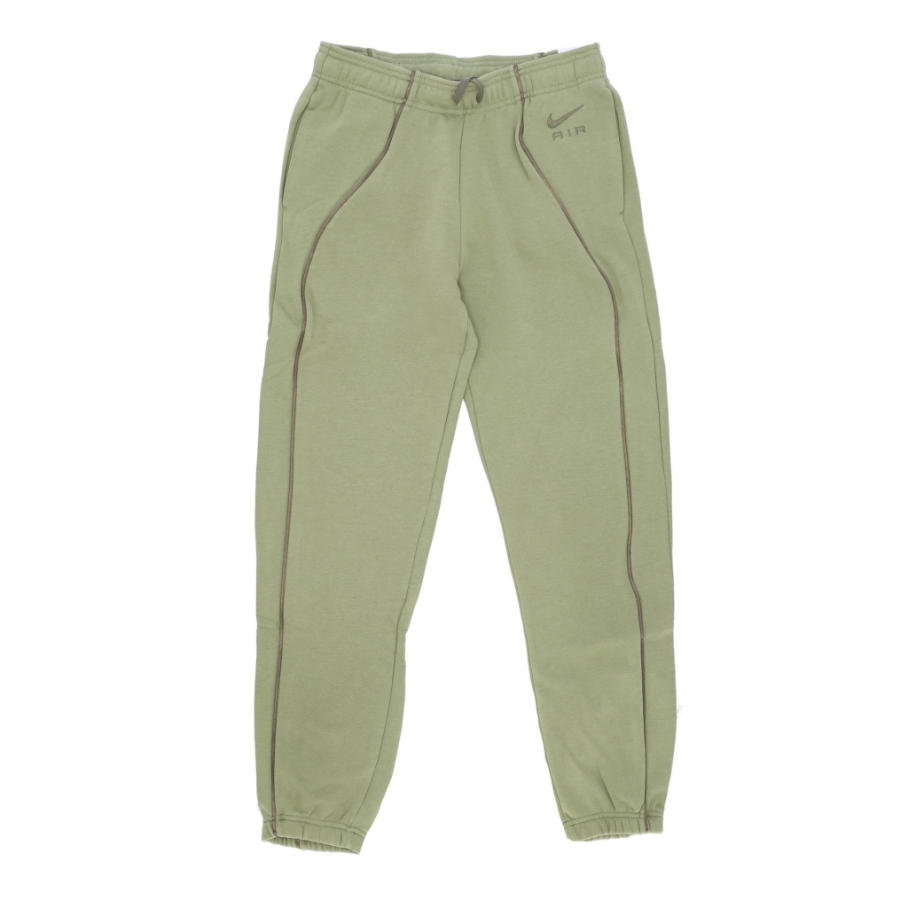 pantalone tuta felpato donna sportswear air fleece mid-rise joggers ALLIGATOR/MEDIUM OLIVE/MEDIUM OLIVE