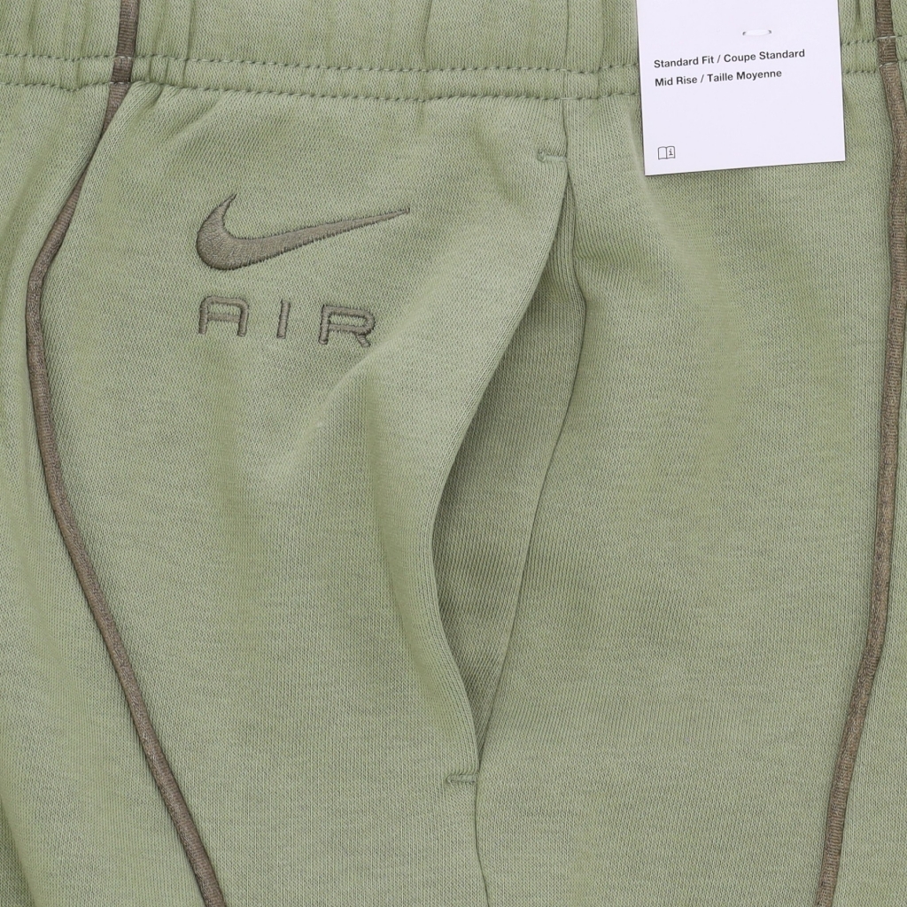 pantalone tuta felpato donna sportswear air fleece mid-rise joggers ALLIGATOR/MEDIUM OLIVE/MEDIUM OLIVE