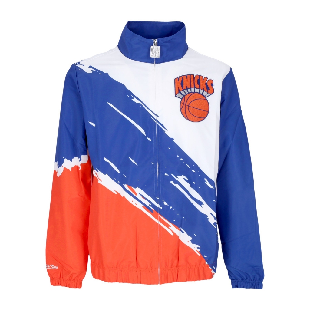 giacca a vento uomo nba paintbrush windbreaker hardwood classics  neykni MULTI/WHITE