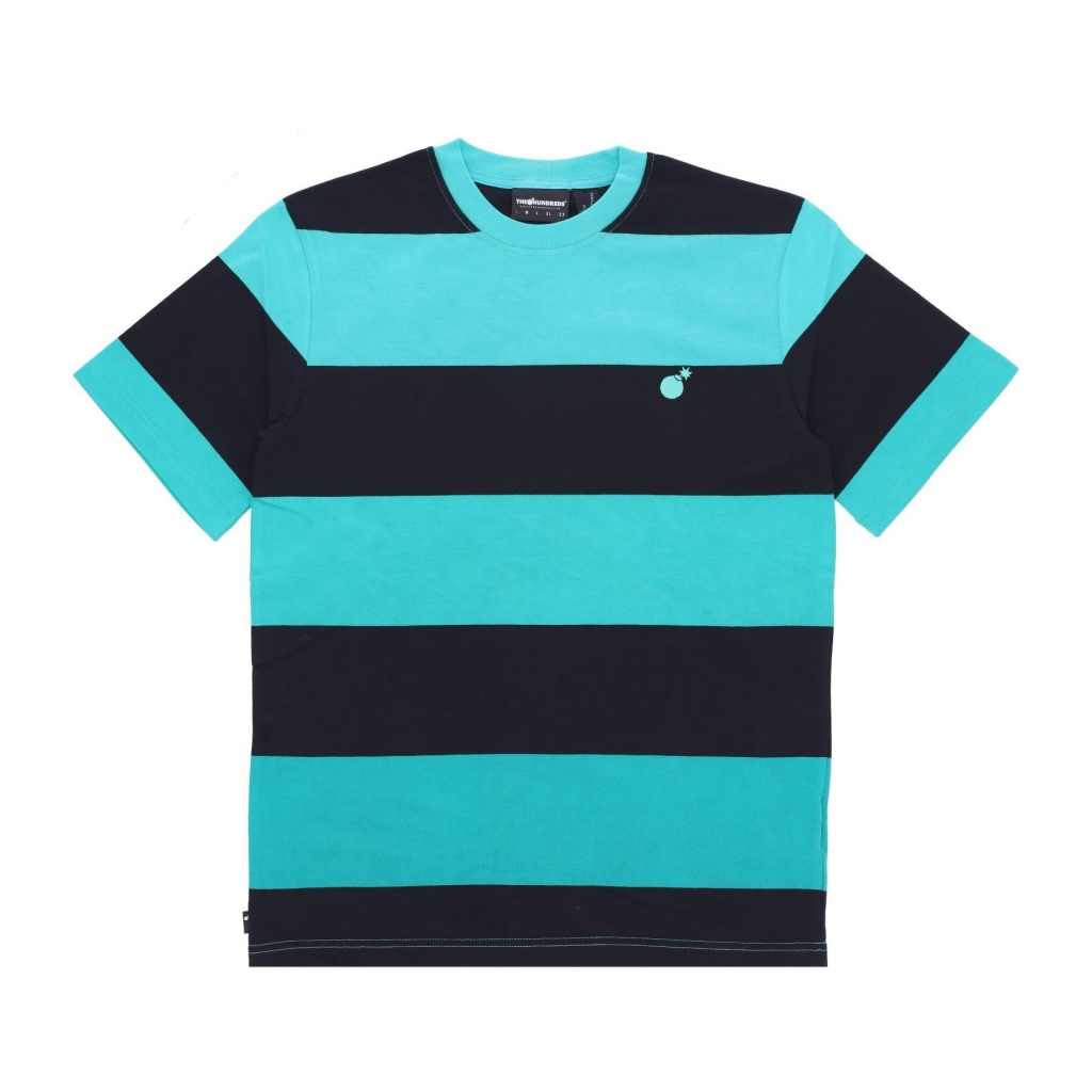 maglietta uomo block tee TEAL