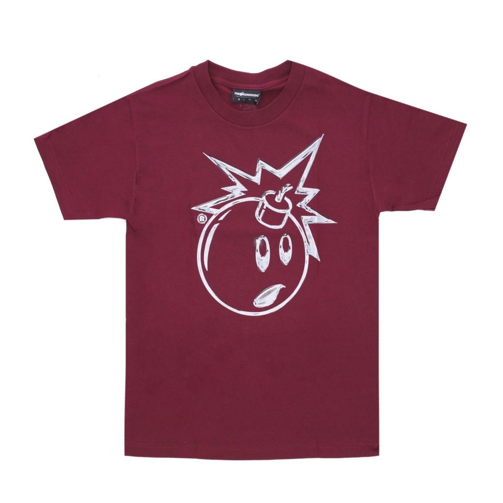 maglietta uomo chrome adam tee BURGUNDY