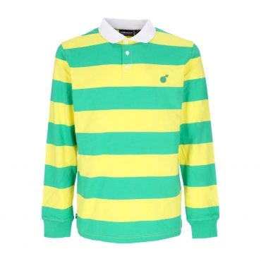 polo manica lunga uomo pacific l/s rugby GREEN