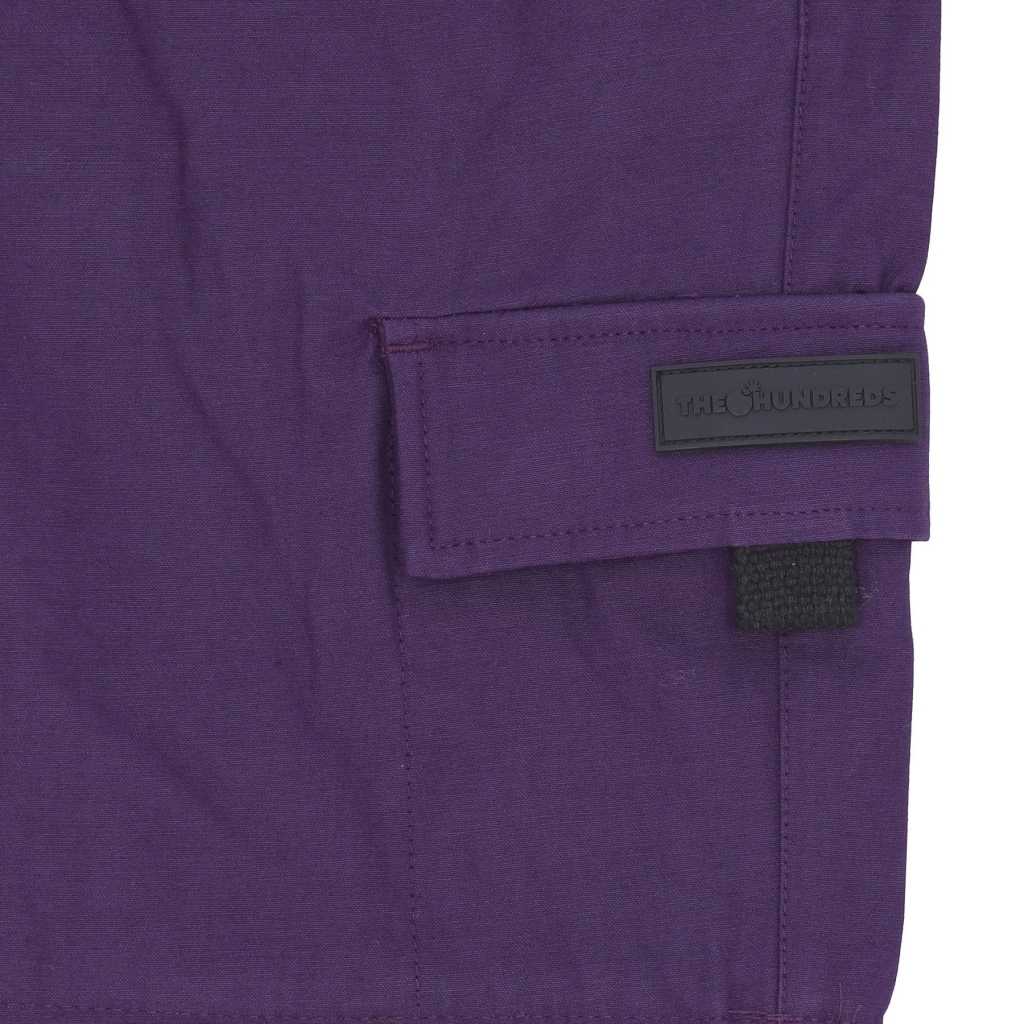 pantalone lungo uomo camp convertible pants PURPLE