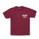 maglietta uomo raging tee BURGUNDY