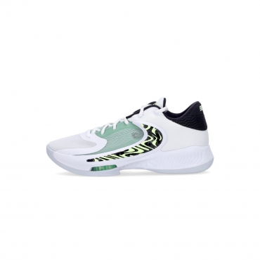 scarpa basket uomo zoom freak 4 greek coastline WHITE/WHITE/BLACK/BARELY VOLT