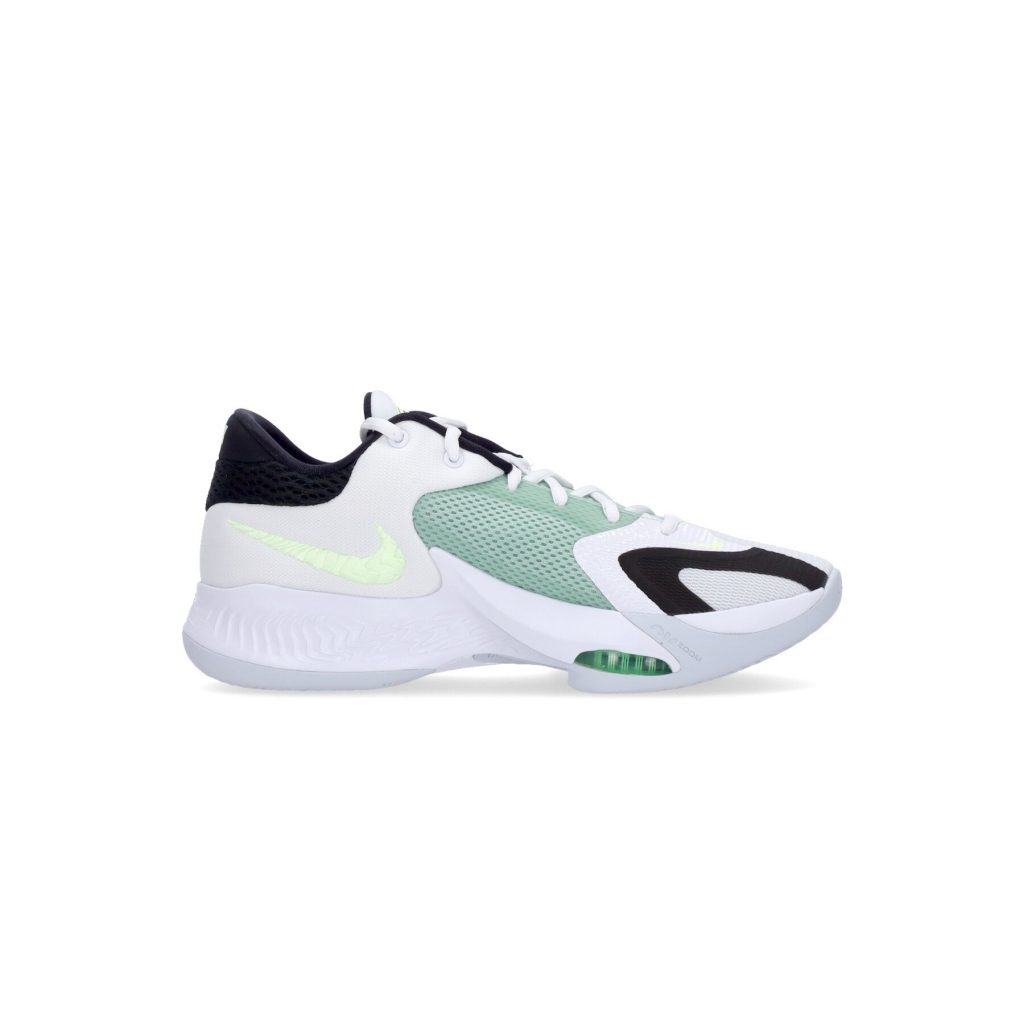 scarpa basket uomo zoom freak 4 greek coastline WHITE/WHITE/BLACK/BARELY VOLT