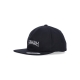 cappellino visiera piatta uomo usualism cap BLACK