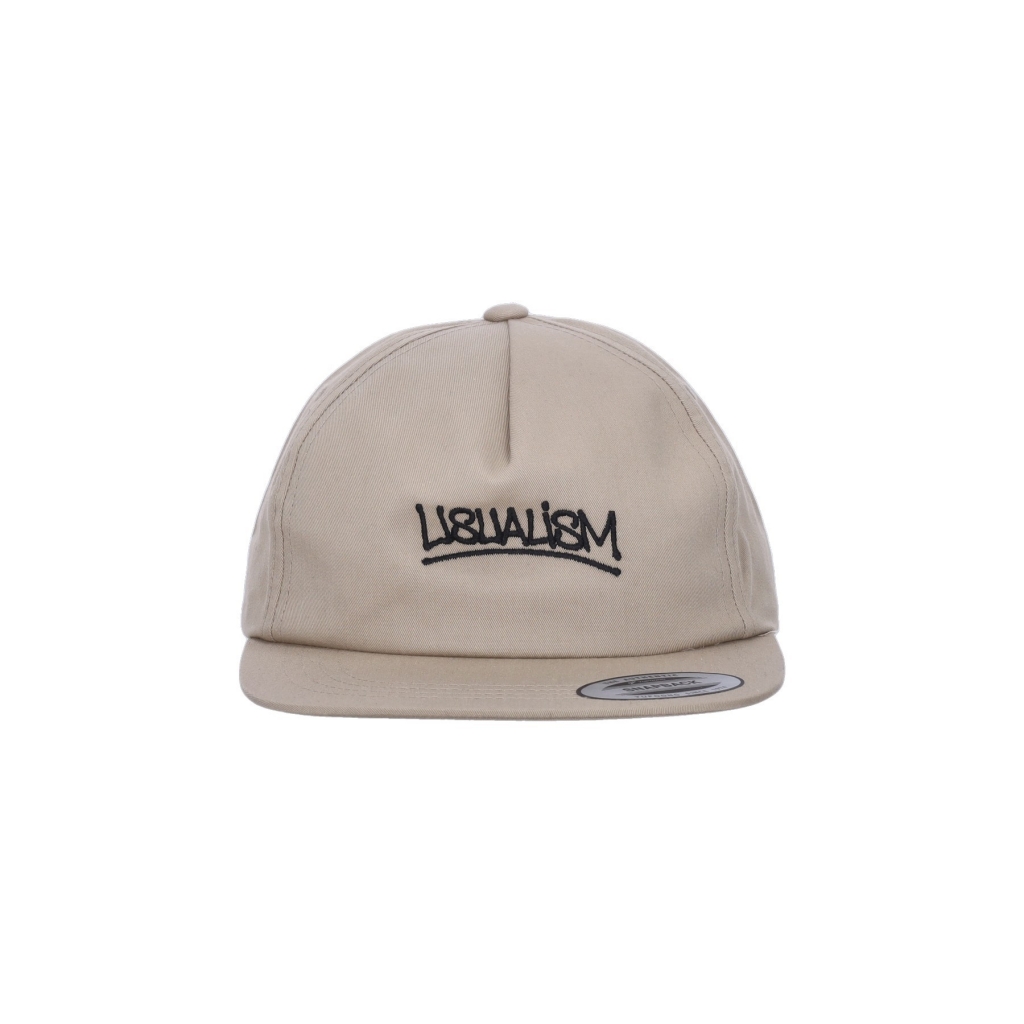 cappellino visiera piatta uomo usualism cap SAND