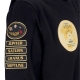 felpa leggera cappuccio uomo nasa voyager hoodie BLACK/BLACK