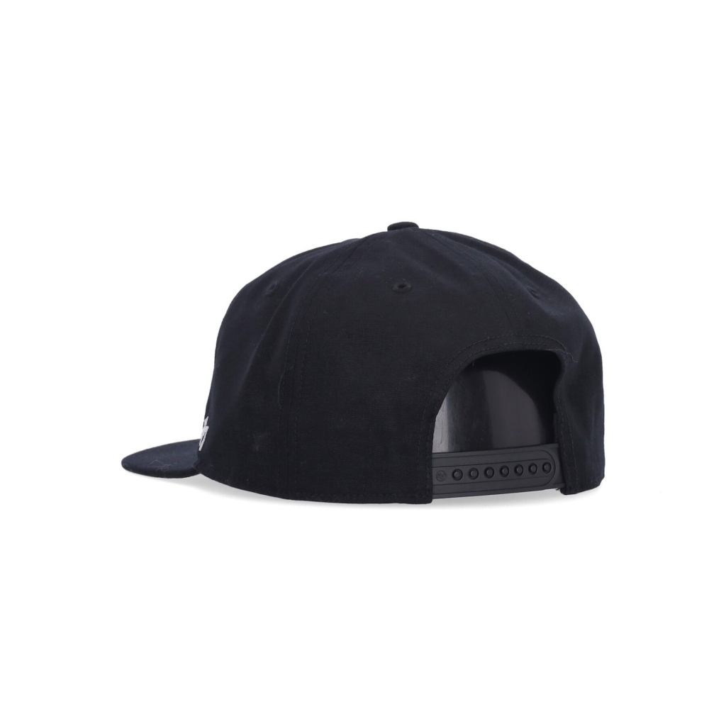 cappellino visiera piatta uomo mlb captain rl compact neyyan BLACK