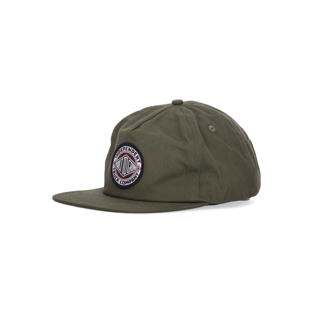 cappellino visiera piatta uomo btg summit snapback OLIVE