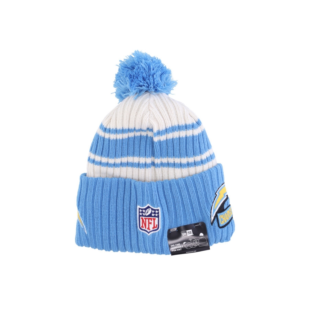 cappello pom pom uomo nfl sideline sport knit loscha CHROME WHITE/ORIGINAL TEAM COLORS