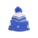 cappello pom pom uomo nfl sideline sport knit losram CHROME WHITE/ORIGINAL TEAM COLORS