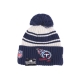 cappello pom pom uomo nfl sideline sport knit tentit CHROME WHITE/ORIGINAL TEAM COLORS