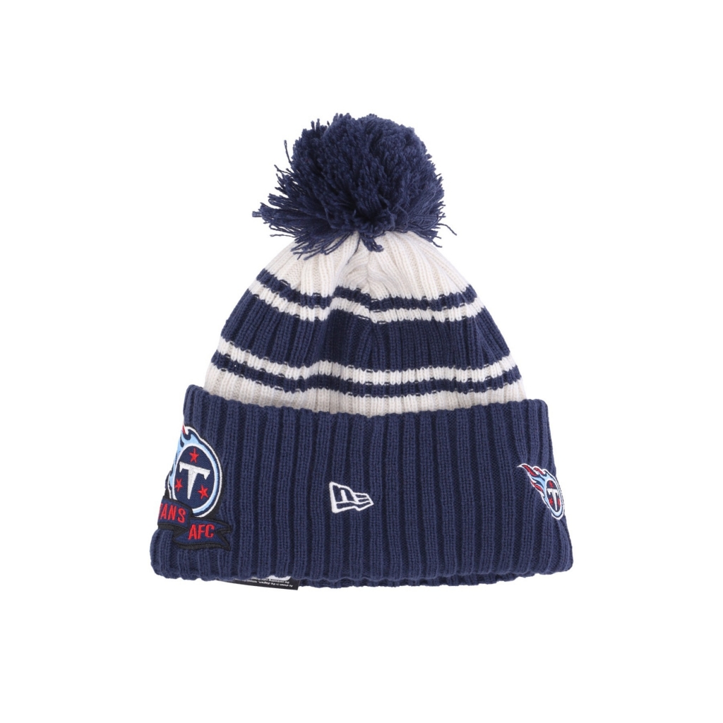 cappello pom pom uomo nfl sideline sport knit tentit CHROME WHITE/ORIGINAL TEAM COLORS