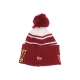 cappello pom pom uomo nfl sideline sport knit wascom CHROME WHITE/ORIGINAL TEAM COLORS