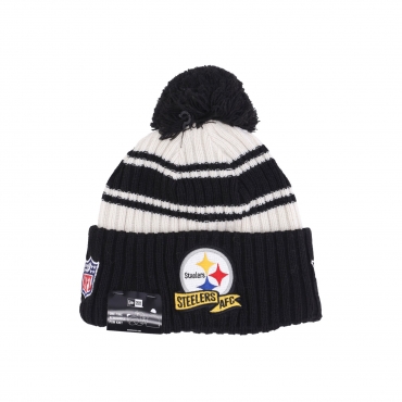 cappello pom pom uomo nfl sideline sport knit pitste CHROME WHITE/ORIGINAL TEAM COLORS