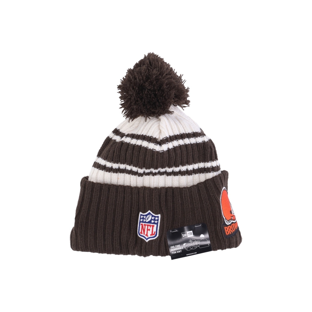 cappello pom pom uomo nfl sideline sport knit clebro CHROME WHITE/ORIGINAL TEAM COLORS