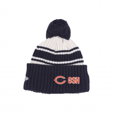 cappello pom pom uomo nfl sideline sport knit chibea CHROME WHITE/ORIGINAL TEAM COLORS