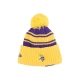 cappello pom pom uomo nfl sideline sport knit cw minvik ORIGINAL TEAM COLORS