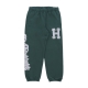 pantalone tuta felpato uomo crackerjack fleece pant FOREST GREEN