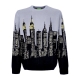 maglione uomo skyline crew sweater LIGHT BLUE