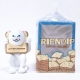 toys uomo lets get this bread vinyl figure WHITE