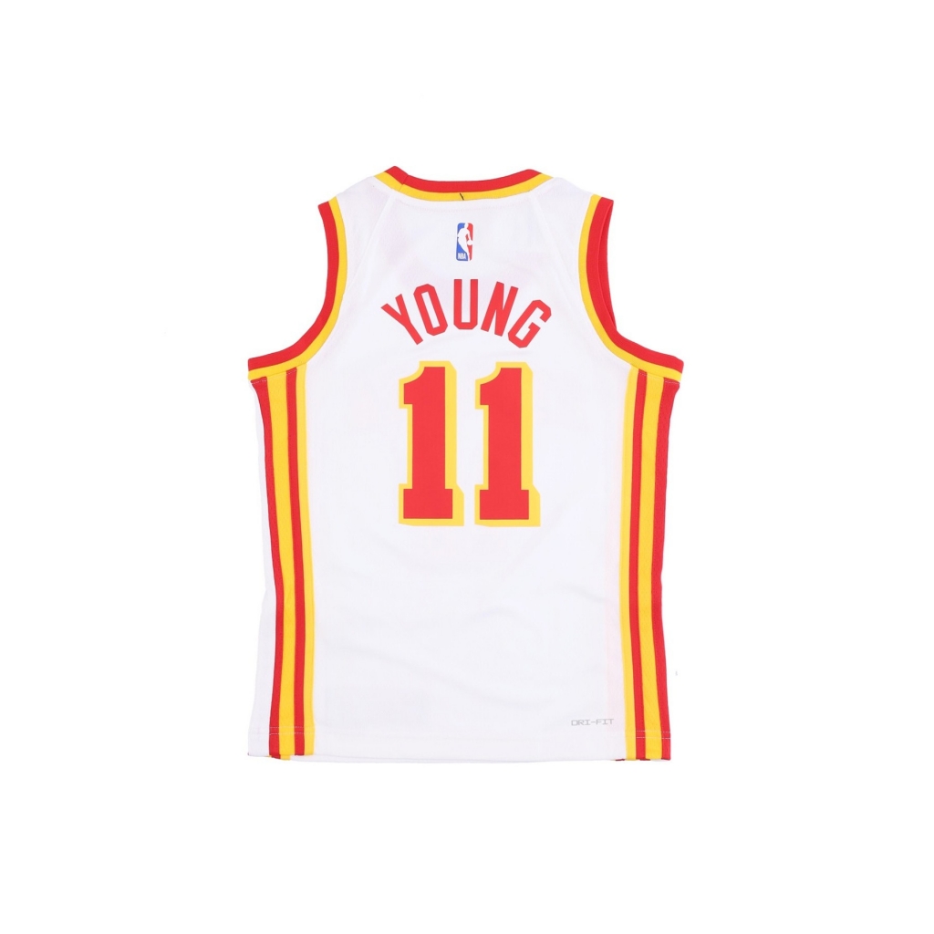 canotta basket bambino nba swingman jersey association edition no 11 trae young atlhaw ORIGINAL TEAM COLORS