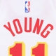 canotta basket bambino nba swingman jersey association edition no 11 trae young atlhaw ORIGINAL TEAM COLORS