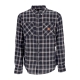 camicia manica lunga uomo apex l/s shirt BLACK CHECK