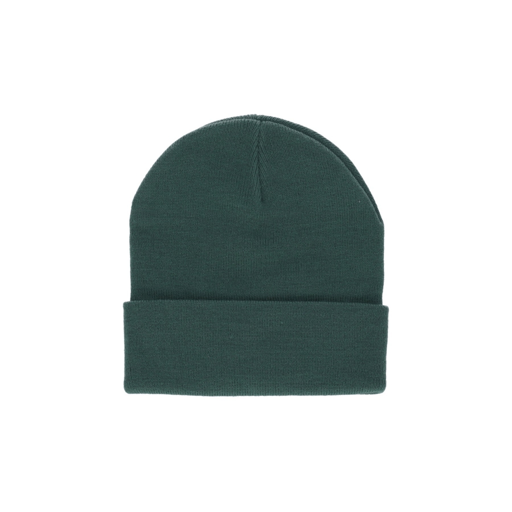 cappello uomo classic label beanie MINERAL GREEN