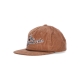 cappellino visiera piatta uomo cooper cord snapback BROWN