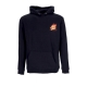 felpa cappuccio uomo flamed not a dot hood BLACK