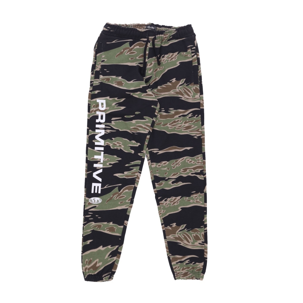 pantalone tuta felpato uomo tiger fleece pant GREEN