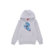 felpa cappuccio ragazzo screaming hand hood HEATHER GREY