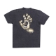 maglietta uomo street creep hand tee BLACK ACID WASH