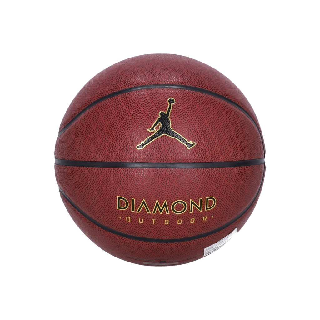 pallone uomo diamond outdoor size 07 AMBER/BLACK/METALLIC GOLD/BLACK