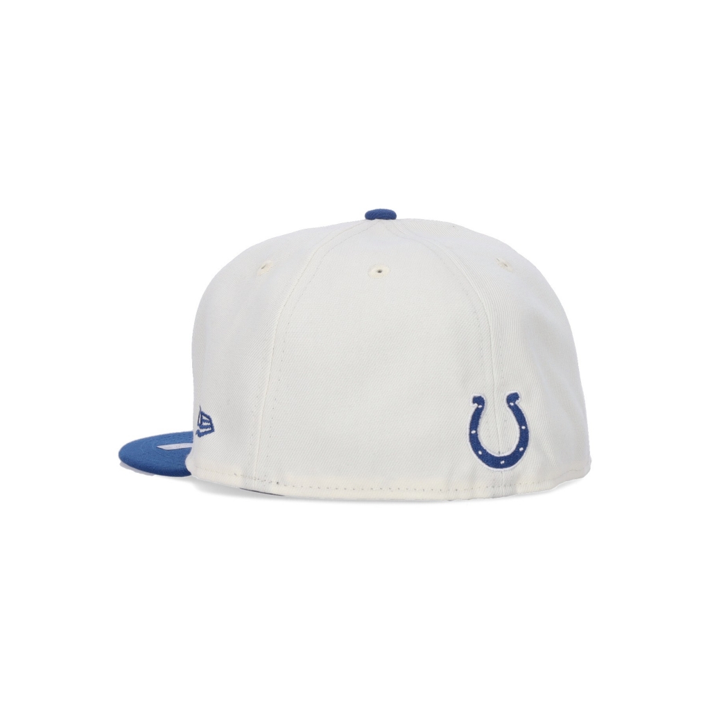 cappellino visiera piatta uomo nfl sideline 5950 indcol CHROME WHITE/ORIGINAL TEAM COLORS