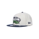 cappellino visiera piatta uomo nfl sideline 5950 seasea CHROME WHITE/ORIGINAL TEAM COLORS