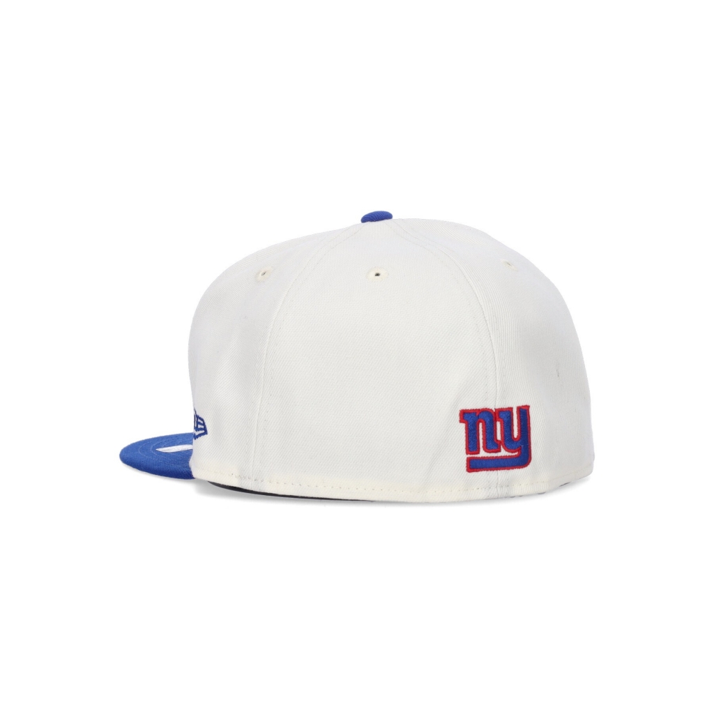 cappellino visiera piatta uomo nfl sideline 5950 neygia CHROME WHITE/ORIGINAL TEAM COLORS