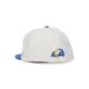 cappellino visiera piatta uomo nfl sideline 5950 losram CHROME WHITE/ORIGINAL TEAM COLORS