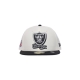 cappellino visiera piatta uomo nfl sideline 5950 lasrai CHROME WHITE/ORIGINAL TEAM COLORS