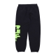 pantalone tuta felpato uomo megablast fleece pant BLACK