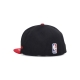 cappellino visiera piatta uomo nba tip off 5950 atlhaw BLACK/ORIGINAL TEAM COLORS