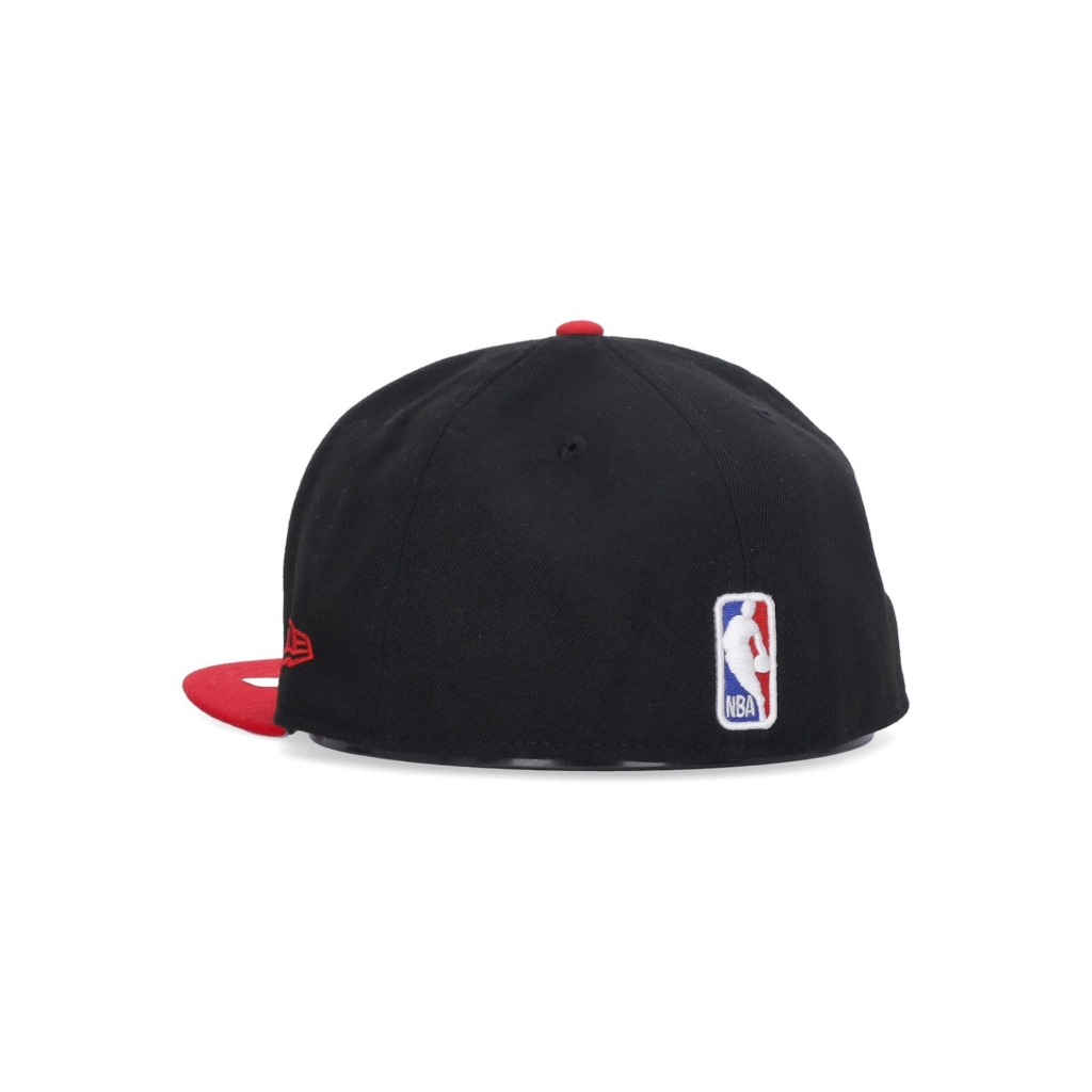 cappellino visiera piatta uomo nba tip off 5950 atlhaw BLACK/ORIGINAL TEAM COLORS