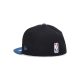 cappellino visiera piatta uomo nba tip off 5950 mintim BLACK/ORIGINAL TEAM COLORS