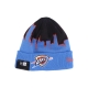 cappello uomo nba tip off knit oklthu BLACK/ORIGINAL TEAM COLORS