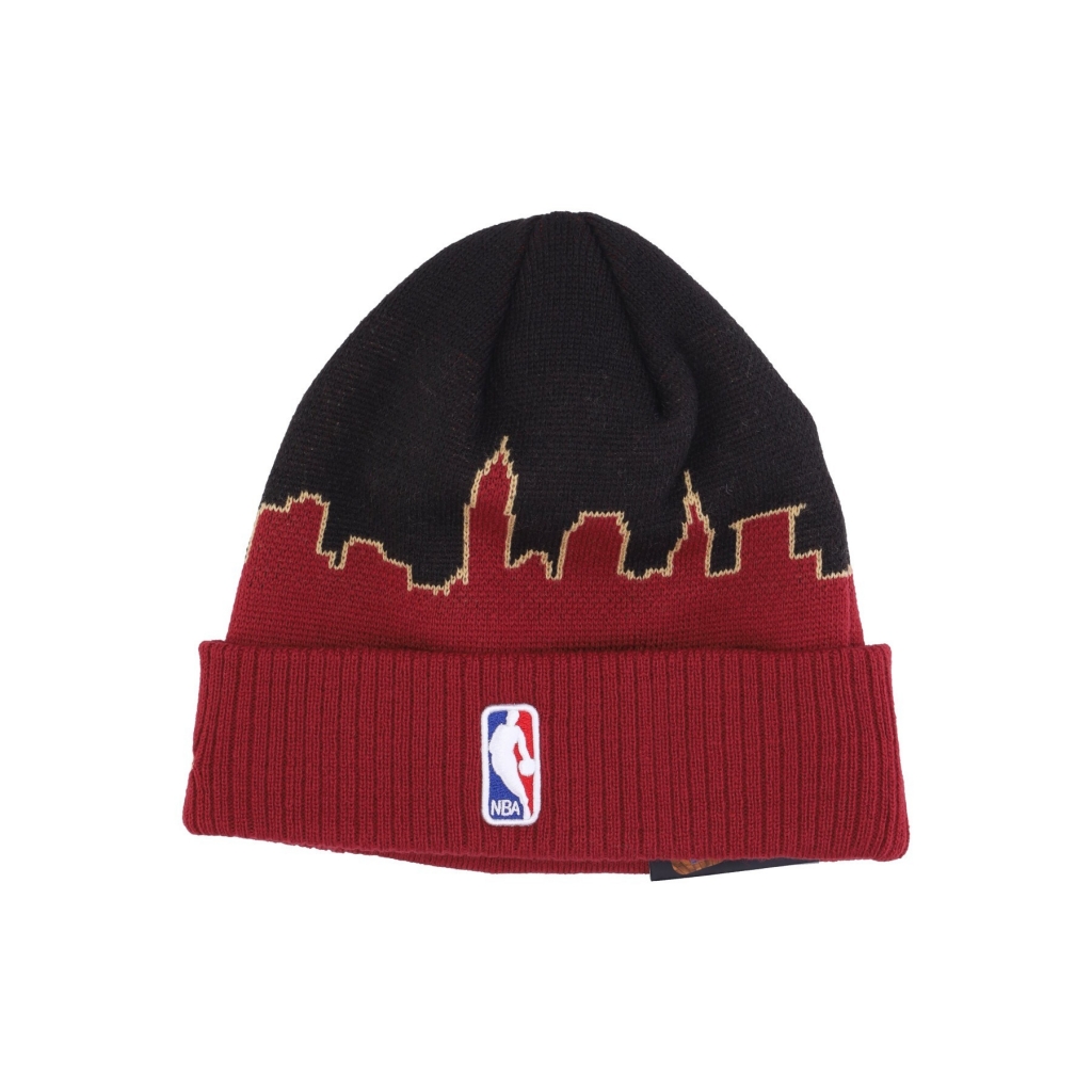 cappello uomo nba tip off knit clecav BLACK/ORIGINAL TEAM COLORS